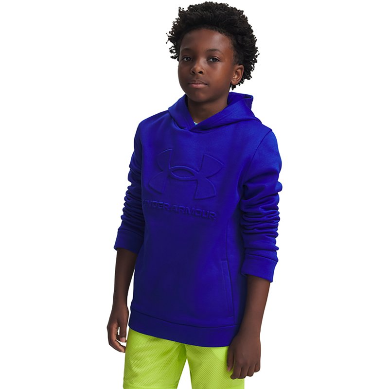 Under Armour Boys' Armour Fleece Embossed Hoodie