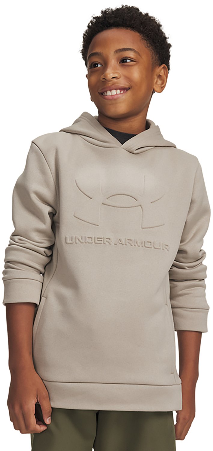 Under Armour Boys' Armour Fleece Embossed Hoodie