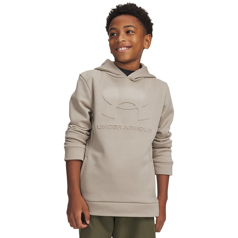 Under Armour Boys' Armour Fleece Embossed Hoodie