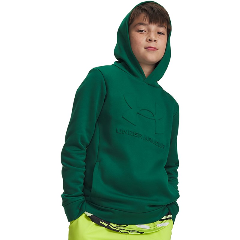 Under Armour Boys' Armour Fleece Embossed Hoodie
