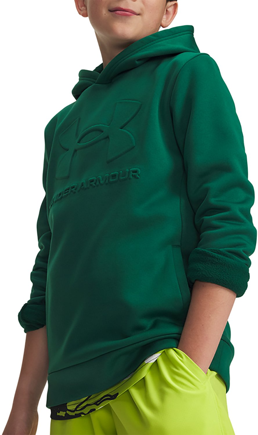 Under Armour Boys' Armour Fleece Embossed Hoodie - view number 3