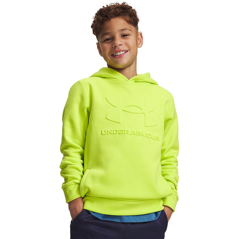 Under Armour Boys' Armour Fleece Embossed Hoodie