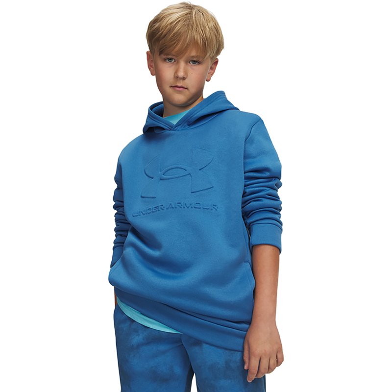 Under Armour Boys' Armour Fleece Embossed Hoodie