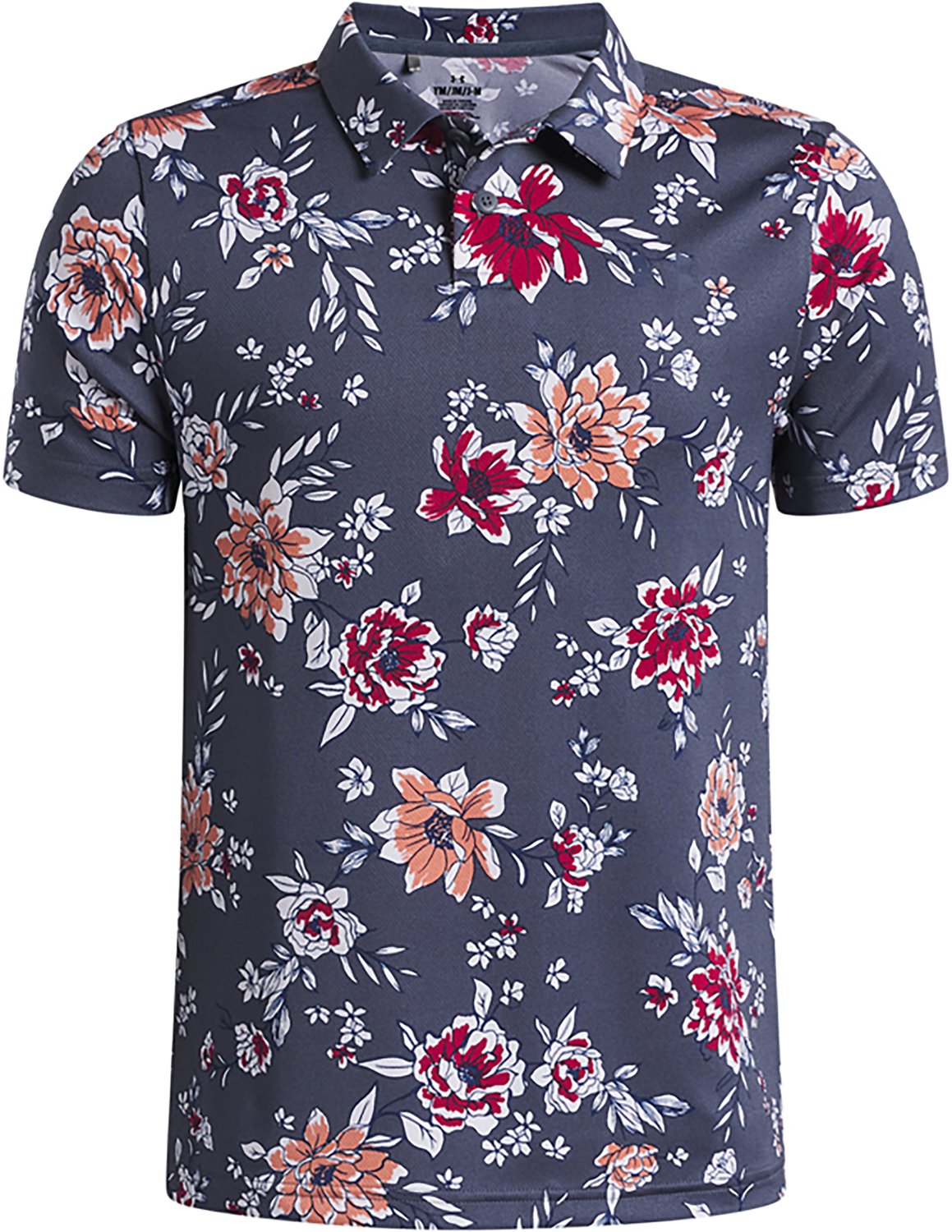 Under Armour Boys' Matchplay Printed Polo Shirt - view number 4