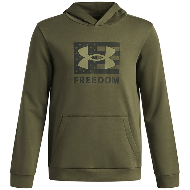 Under Armour Boys' UA Freedom Big Flag Logo Hoodie