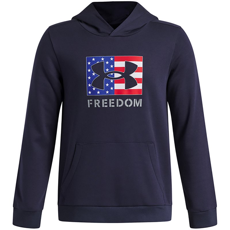 Under Armour Boys' UA Freedom Big Flag Logo Hoodie