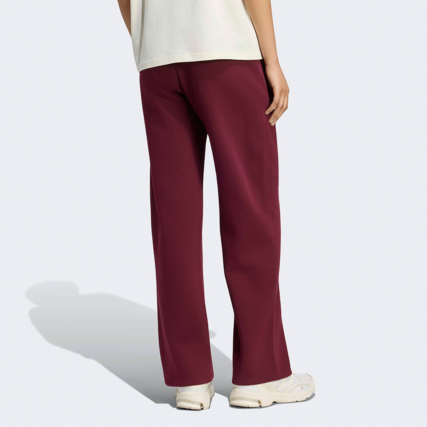 adidas Women's Essentials Small Logo Feel Cozy Open Hem Pants - view number 2