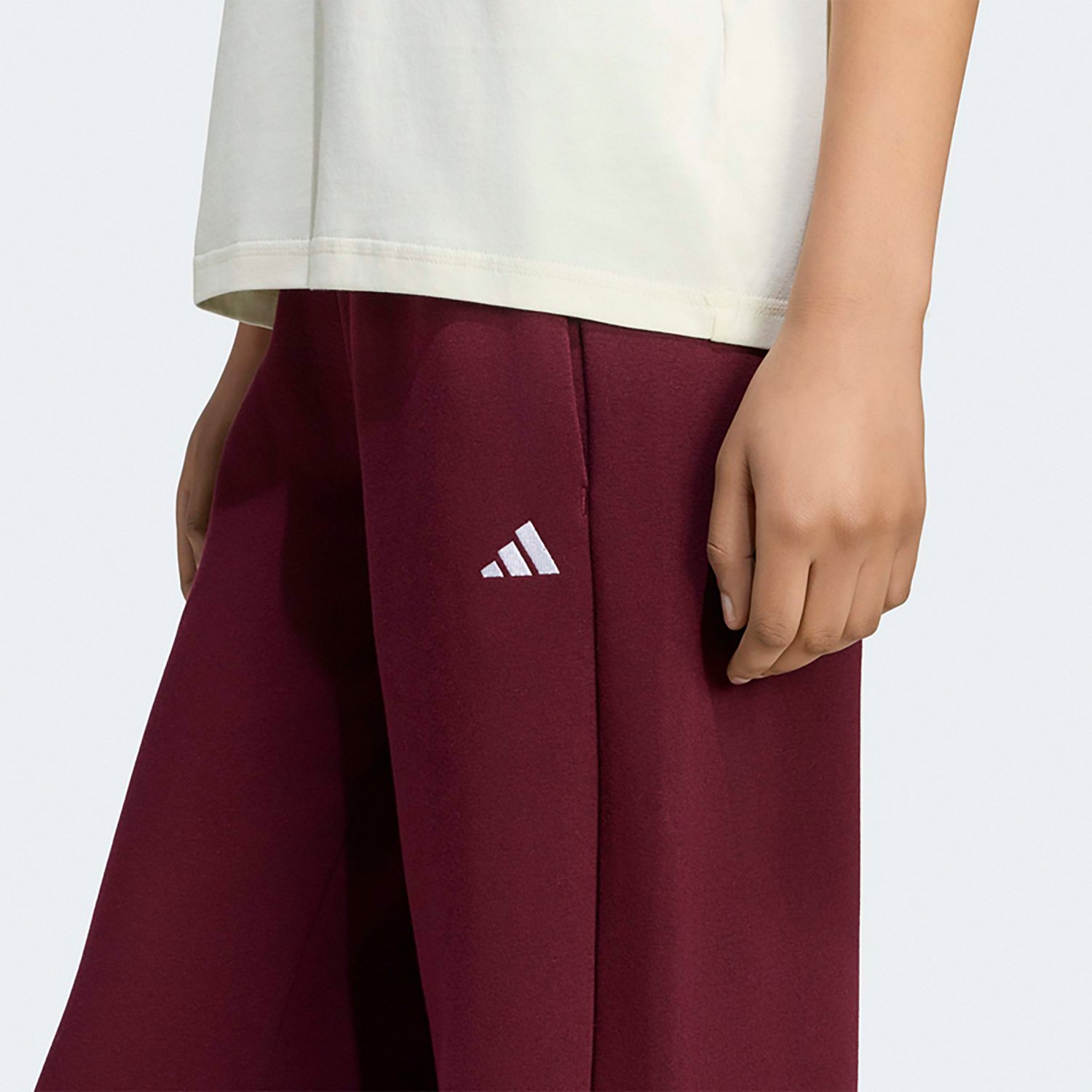 adidas Women's Essentials Small Logo Feel Cozy Open Hem Pants - view number 3