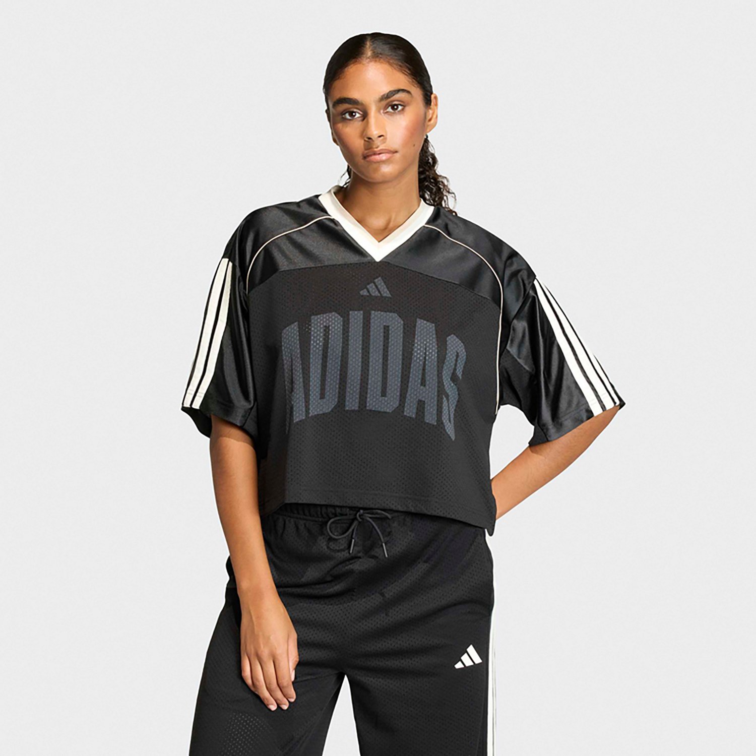 adidas Women’s Stadium Mesh Graphic Short Sleeve T‑Shirt