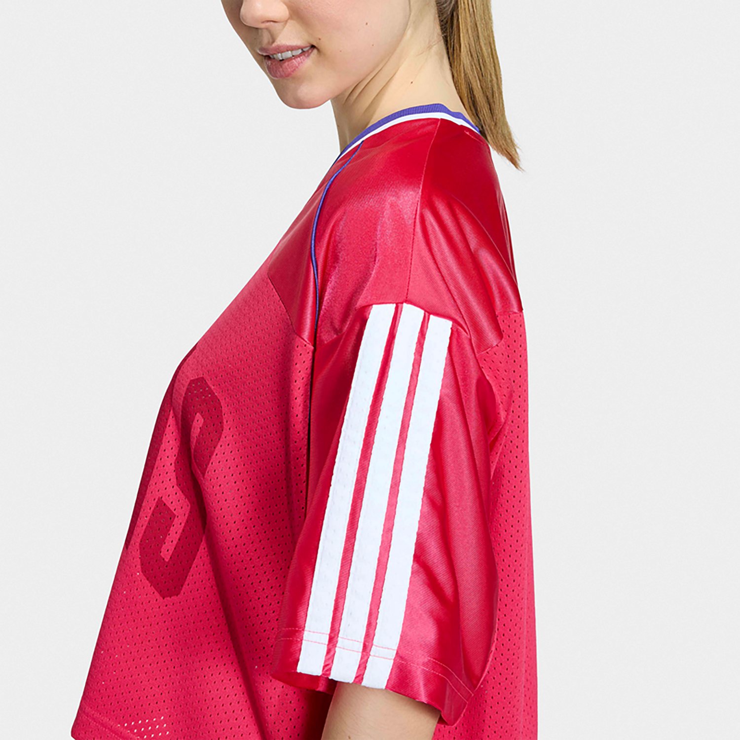 adidas Women’s Stadium Mesh Graphic Short Sleeve T‑Shirt - view number 4