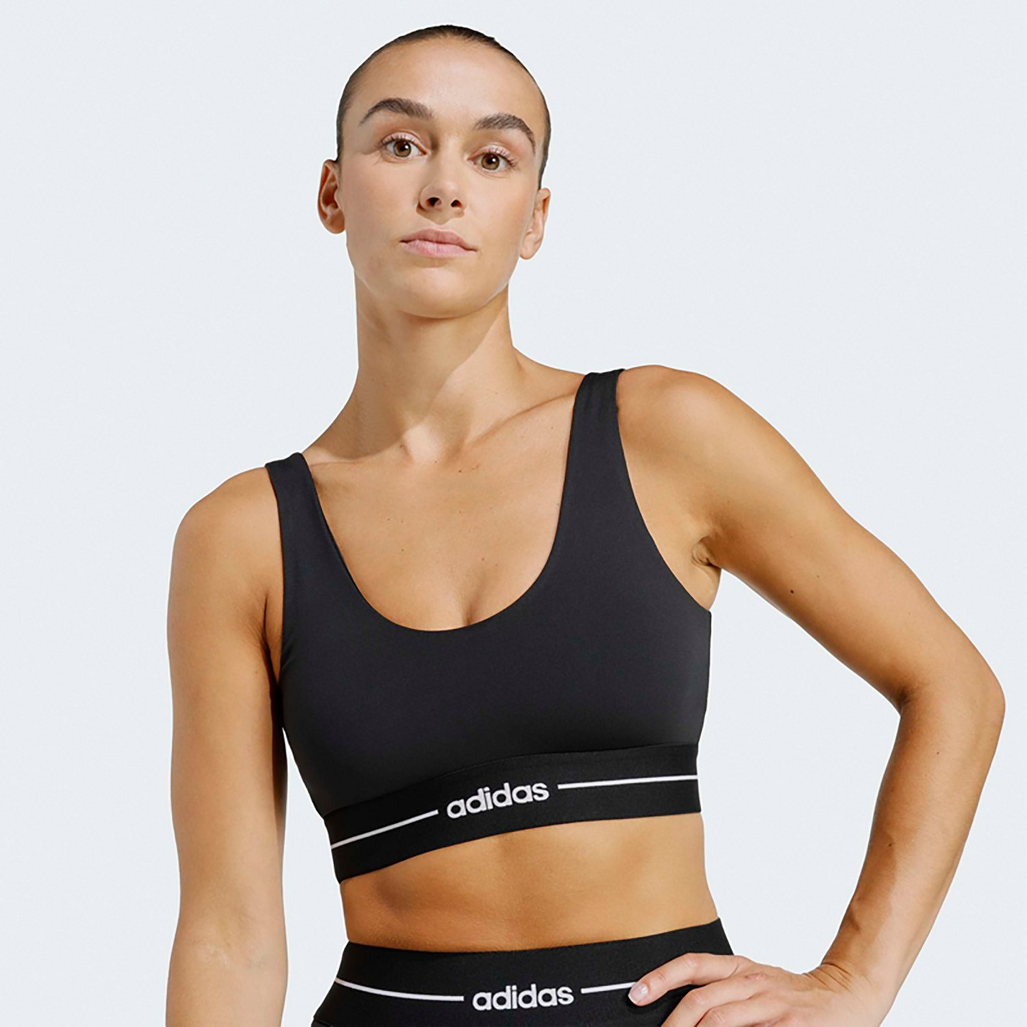 adidas Women's Hyperglam Light Support Bra - view number 3