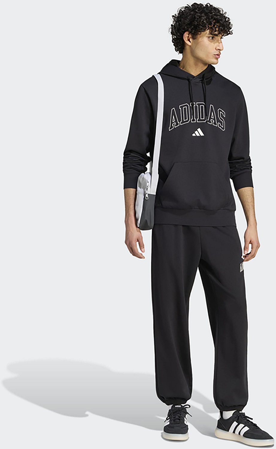 adidas Men’s Collegiate Script Graphic Hoodie - view number 5