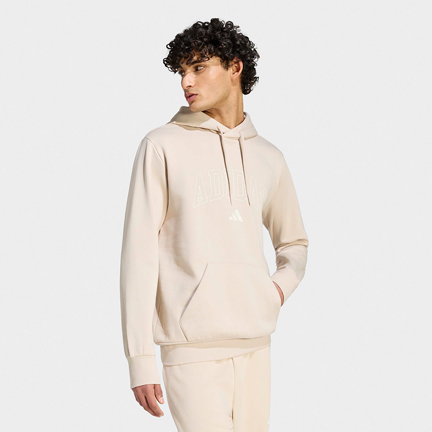 adidas Men’s Collegiate Script Graphic Hoodie