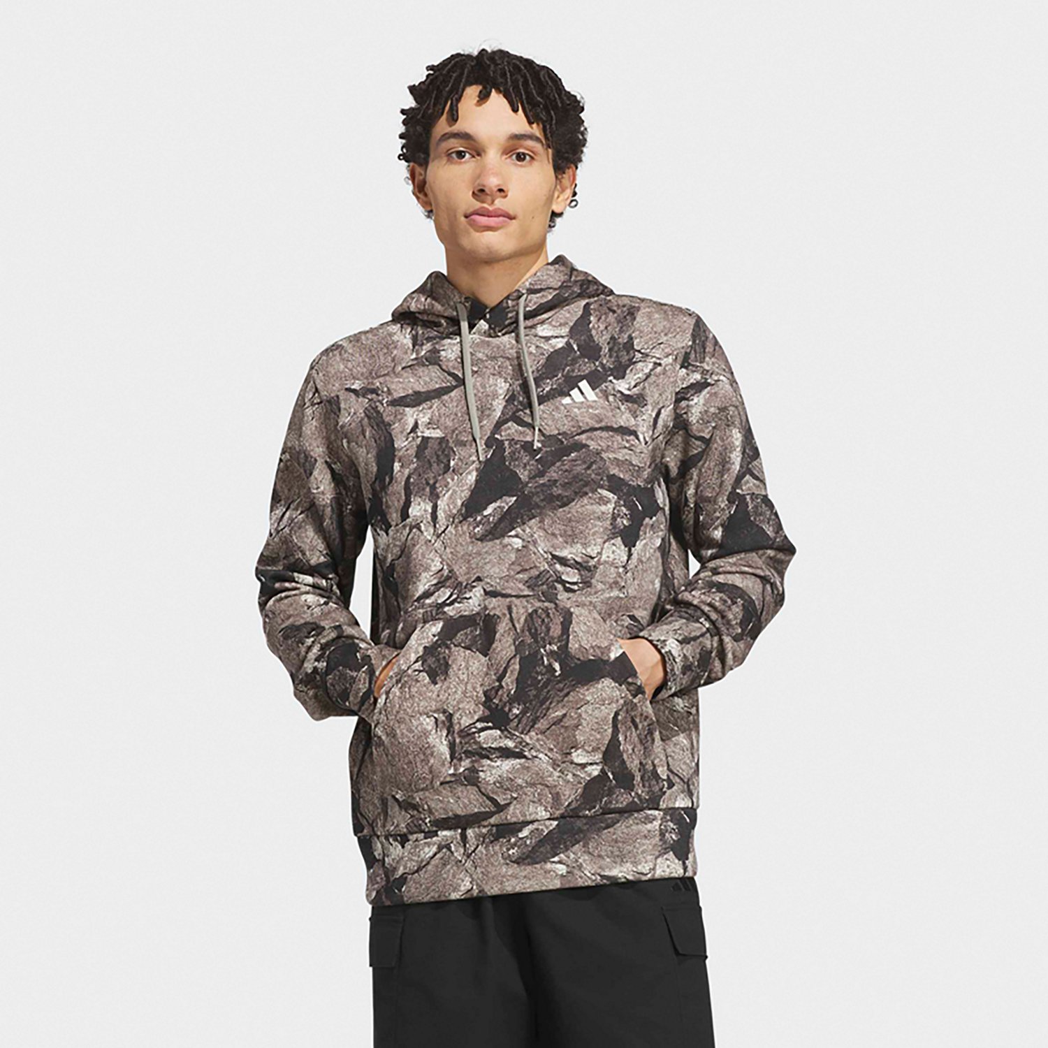 adidas Men’s Rock Camo AOP Graphic Hoodie