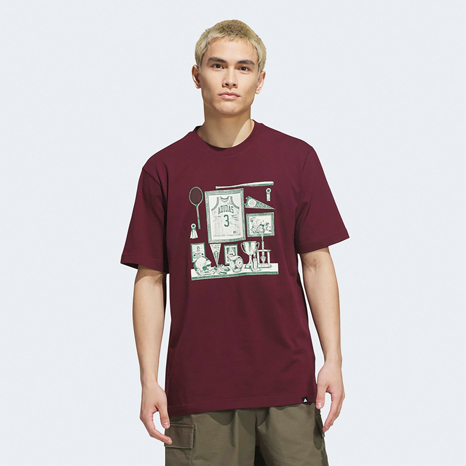 adidas Men’s Sports Bar Memorabilia Graphic T-Shirt