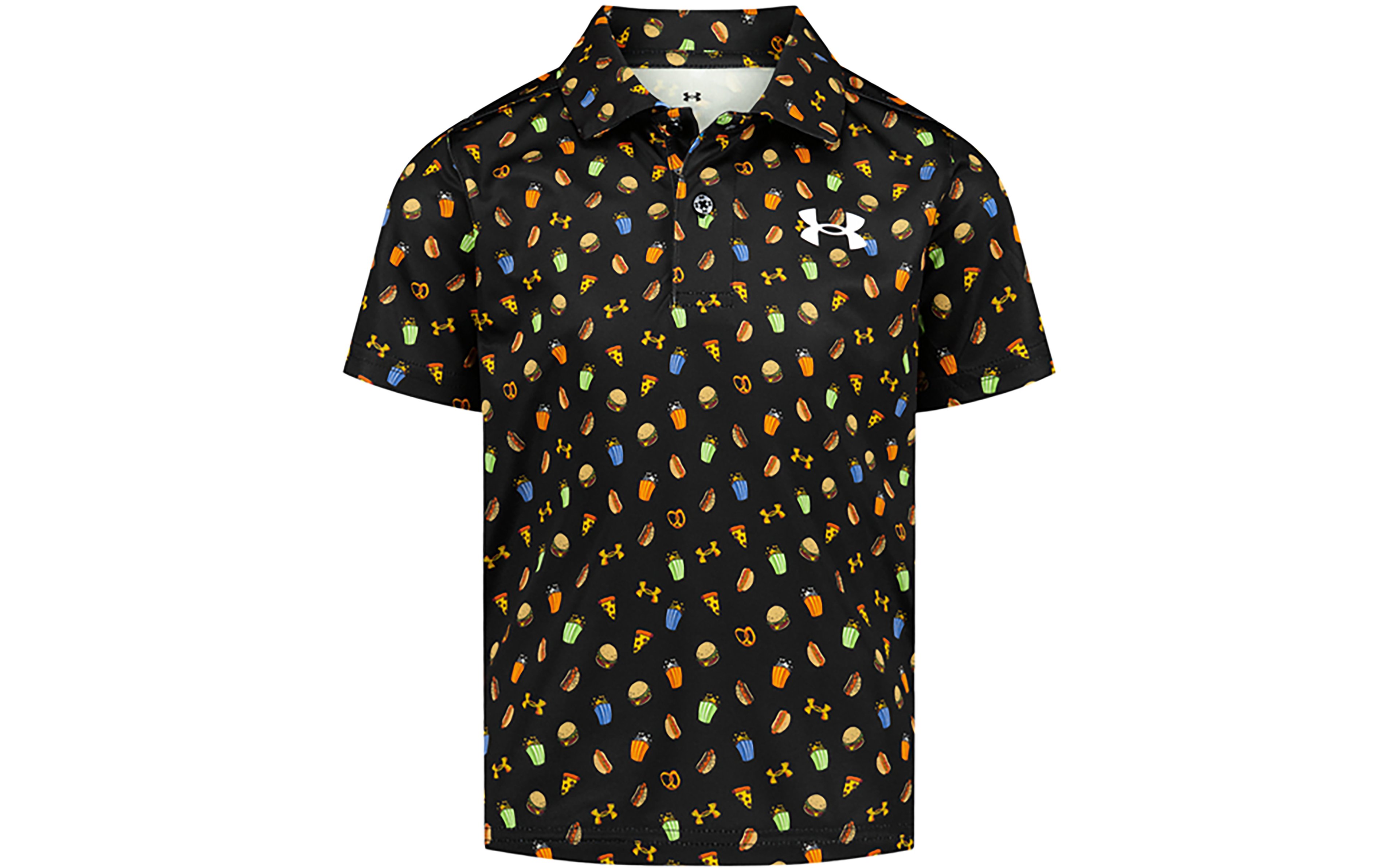 Under Armour Boys' 4-7 Matchplay Printed Polo Shirt