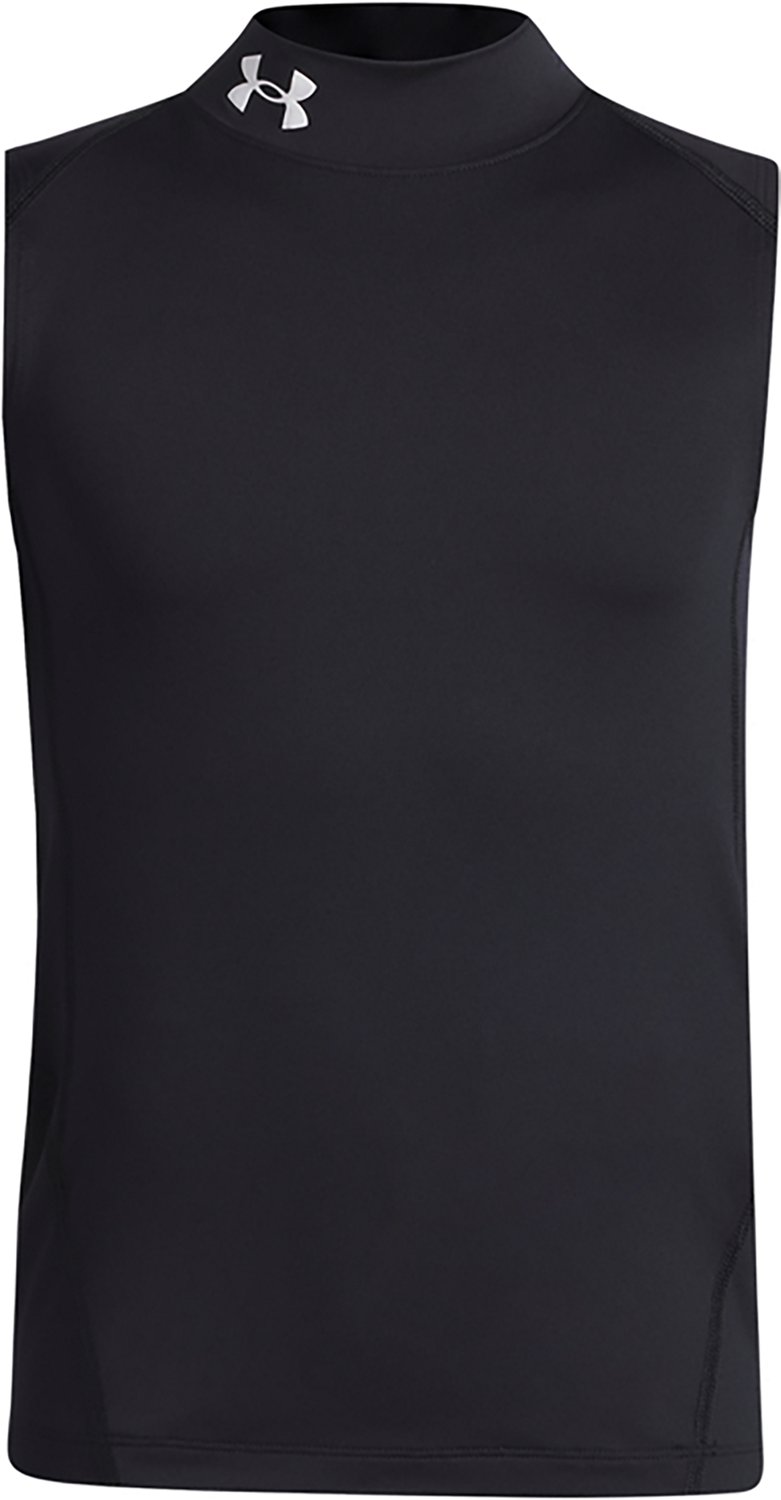 Under Armour Boys' HeatGear Mock Sleeveless Top