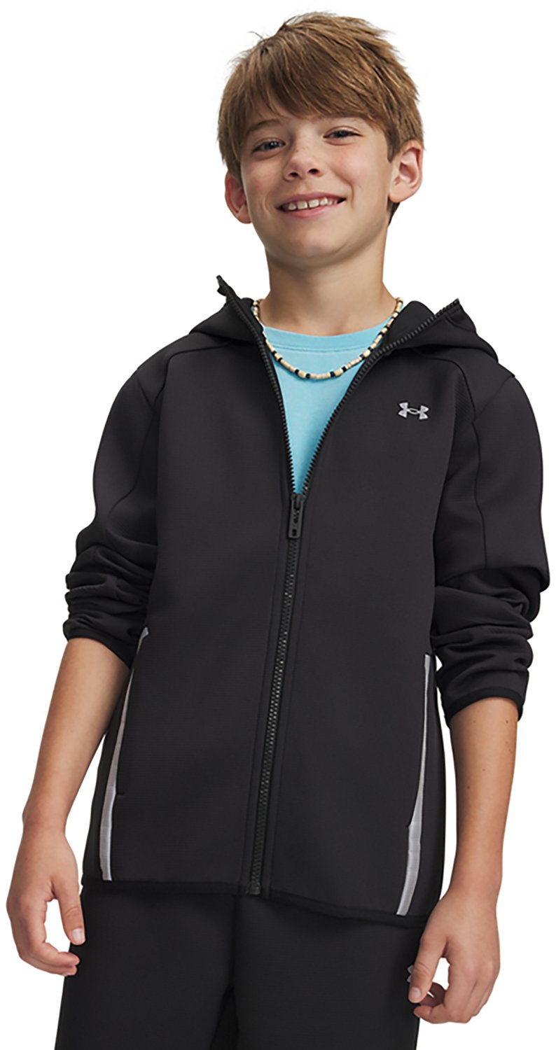 Under Armour Boys' Unstoppable Fleece Full Zip Hoodie