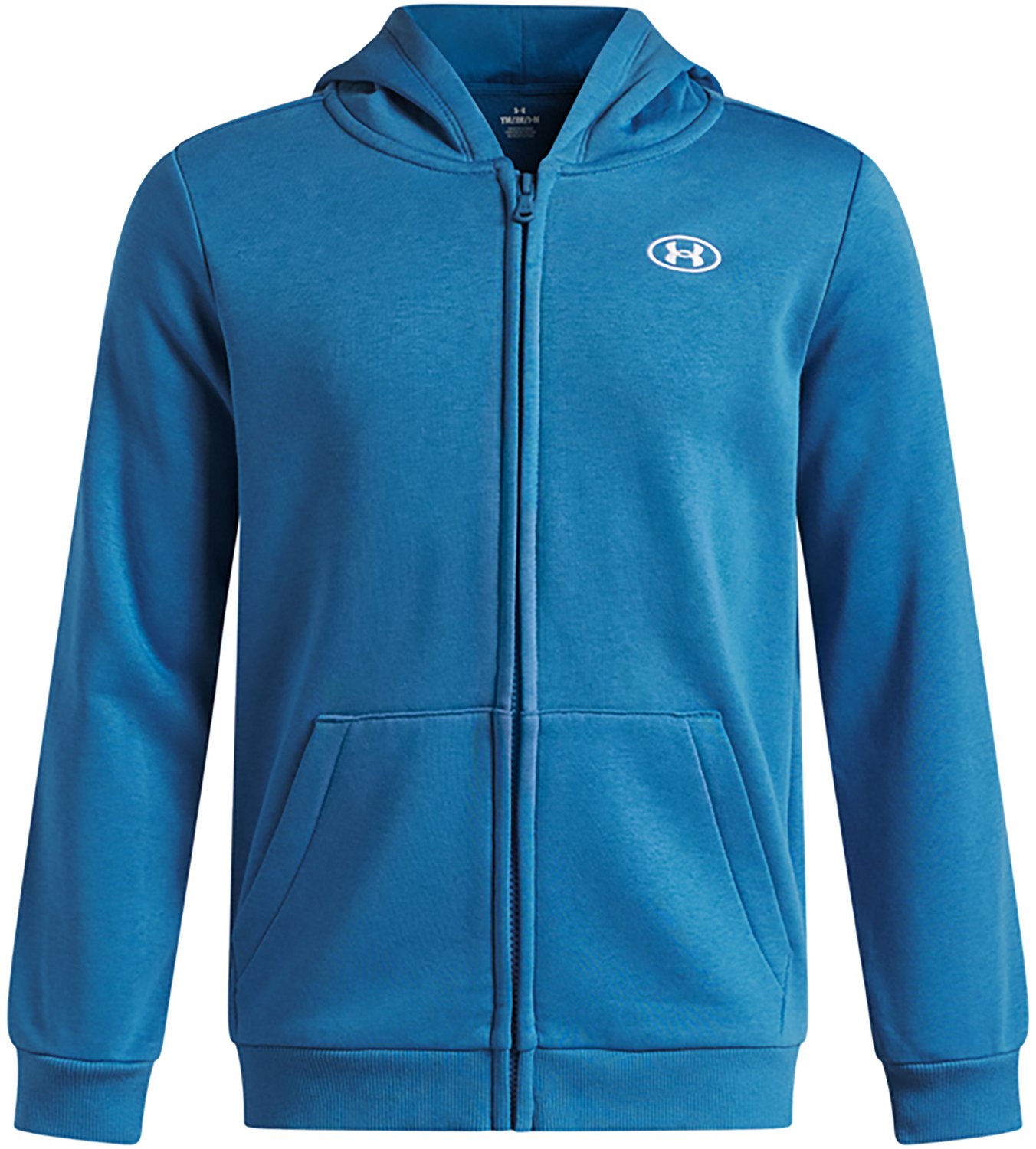 Under Armour Boys' Rival Fleece Full Zip Hoodie