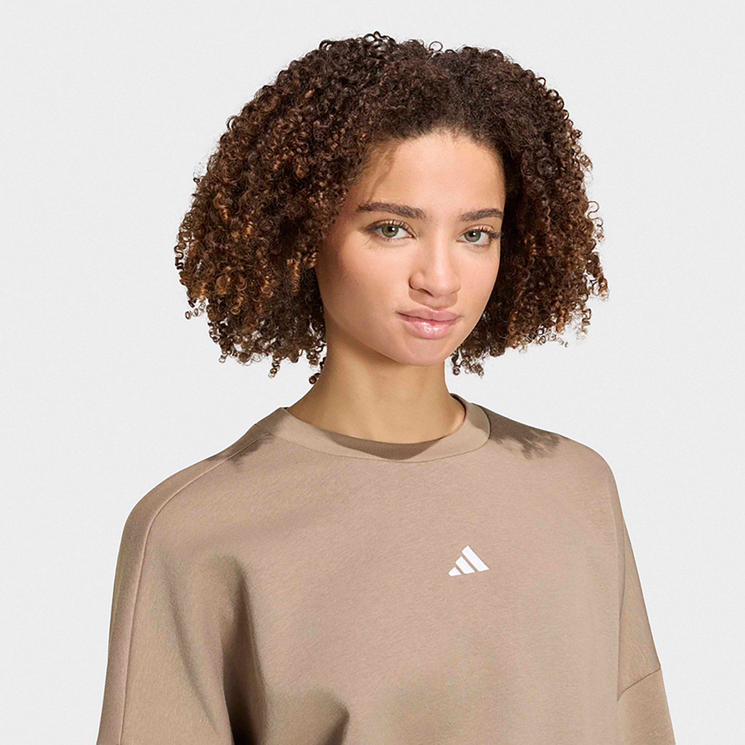adidas Women's Essentials Small Logo Feel Cozy Sweatshirt - view number 3