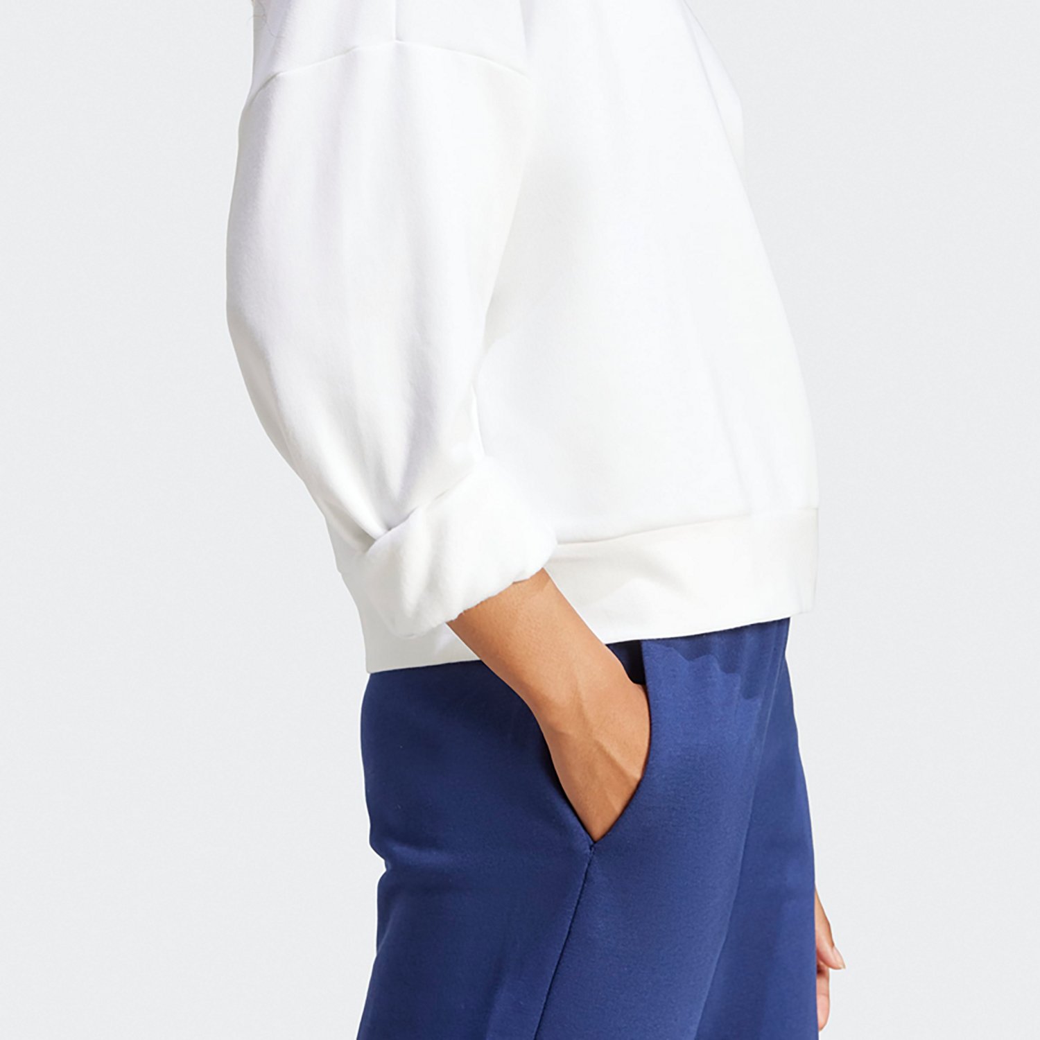adidas Women's Essentials Small Logo Feel Cozy Sweatshirt - view number 4