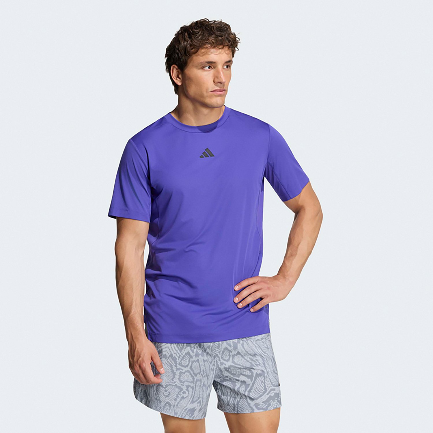 adidas Men's D4T Power 3 Stripes T-shirt