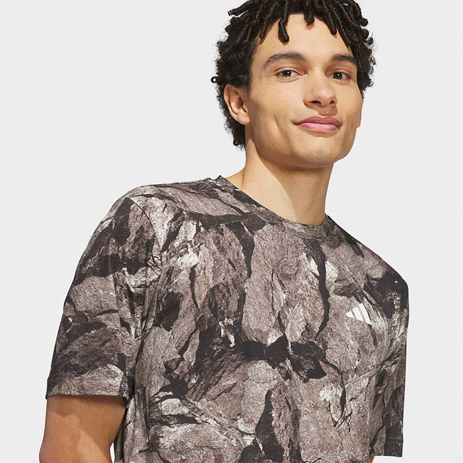 adidas Men’s Rock Camo AOP Graphic T-Shirt - view number 3