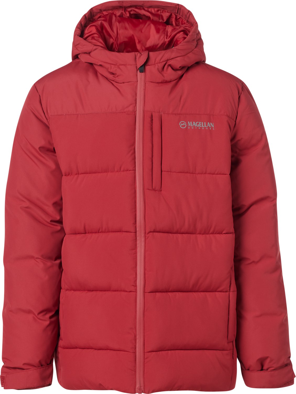 Magellan Outdoors Boys' Barton Creek Mixed Media Puffer Jacket