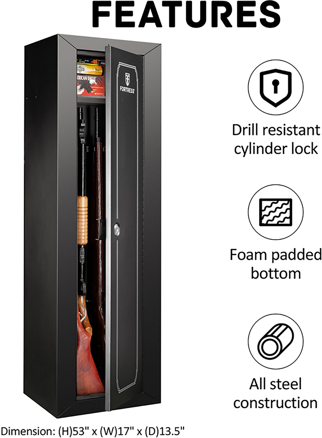 Fortress 14-Gun Modular Gun Cabinet - view number 4