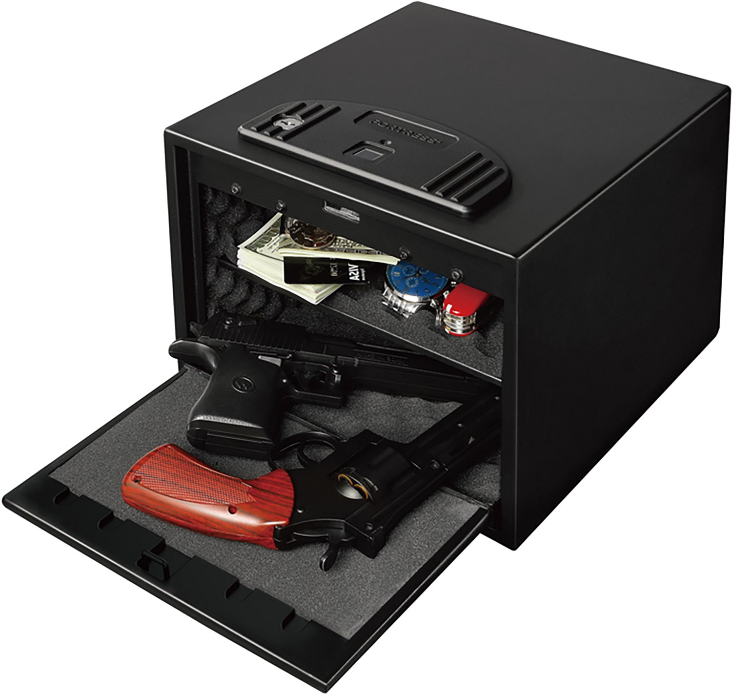 Fortress Large Quick-Access 2-Gun Safe with Biometric Lock - view number 4
