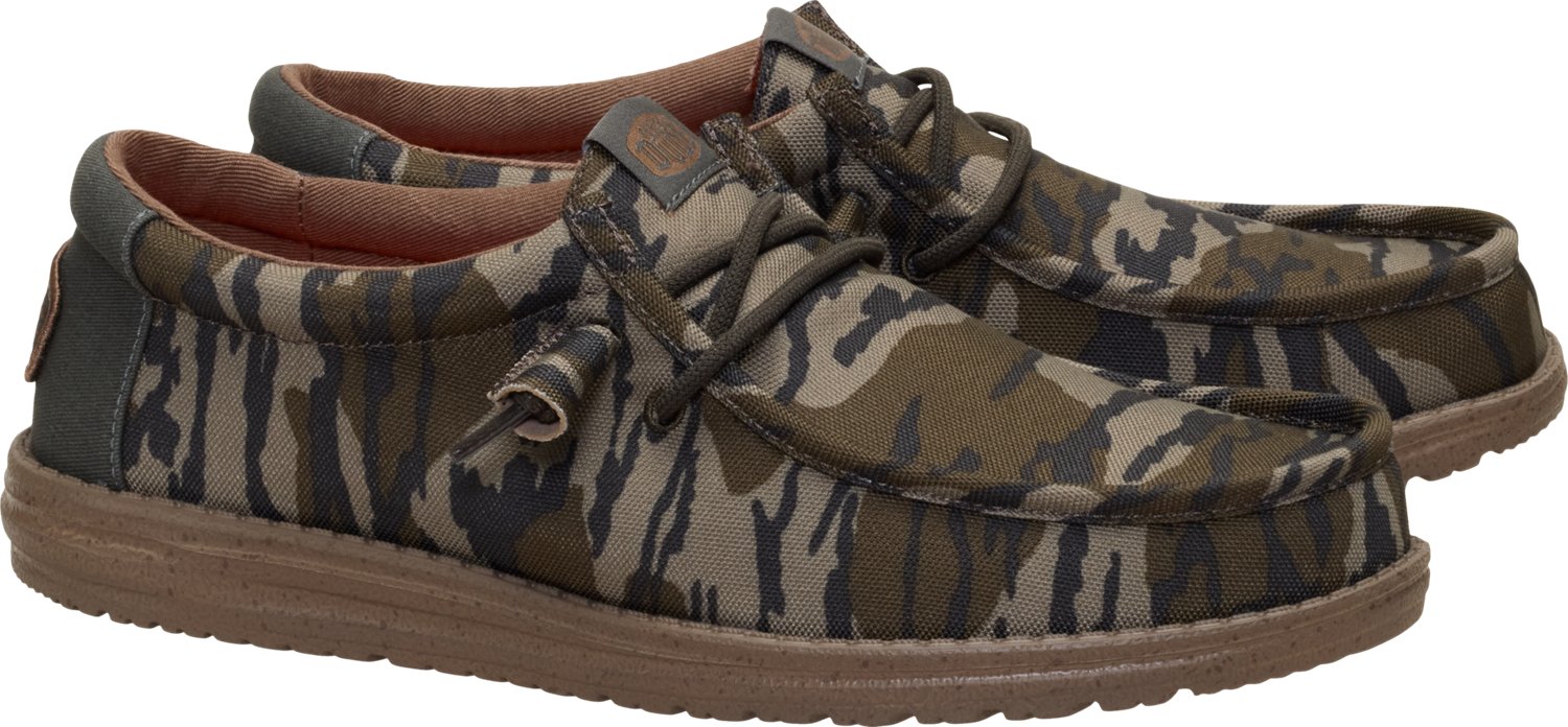 HEYDUDE Men's Mossy Oak Original Bottomland Wally Shoes - view number 3