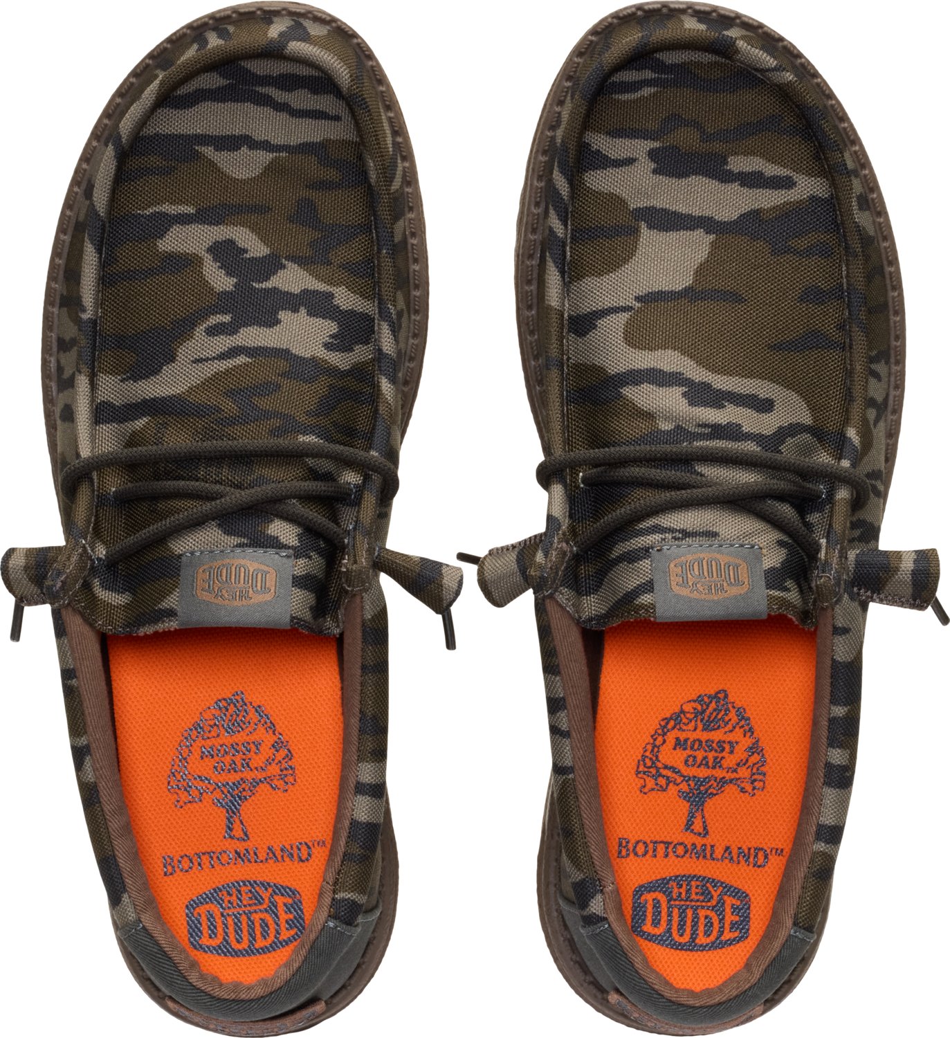 HEYDUDE Men's Mossy Oak Original Bottomland Wally Shoes - view number 4