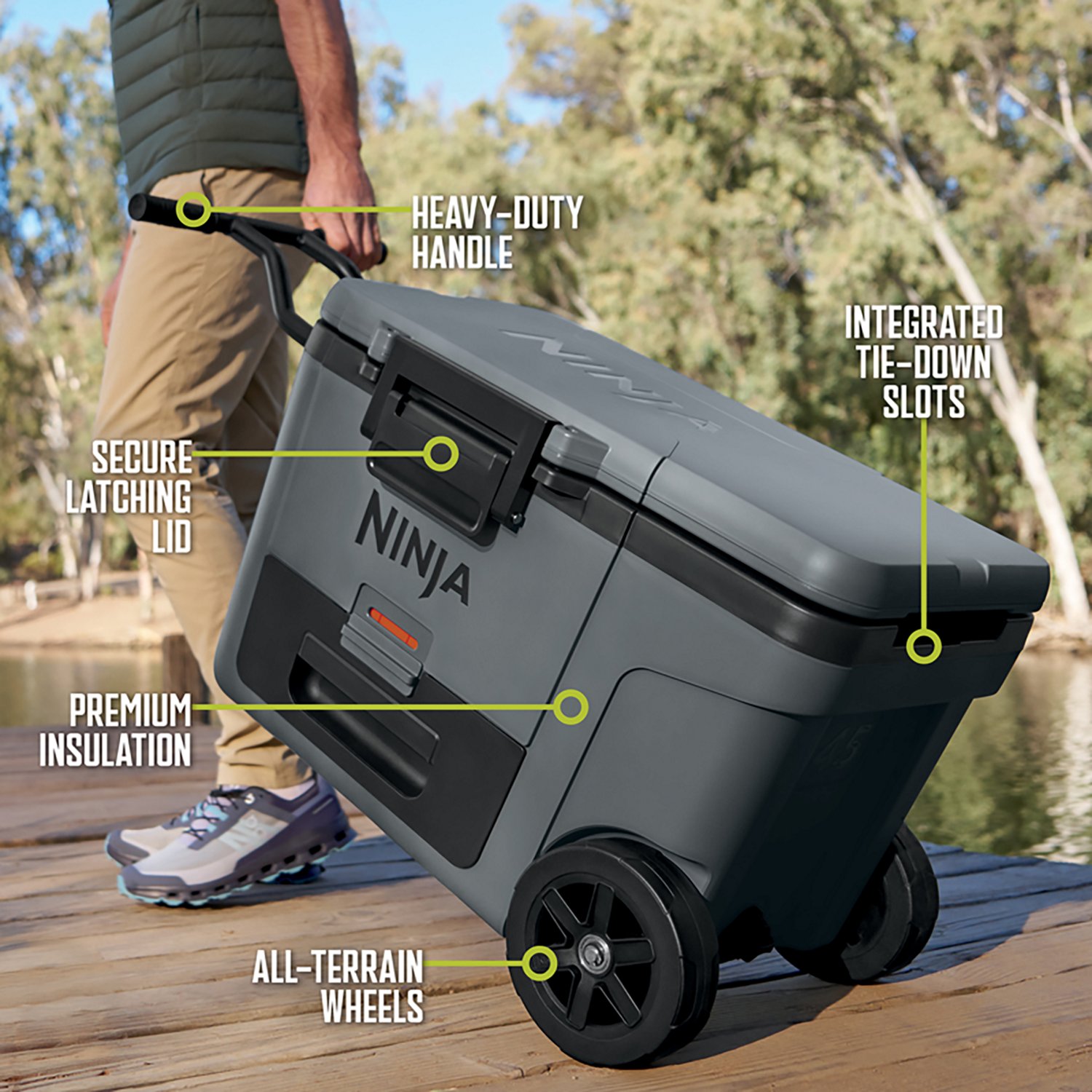 Ninja FrostVault 45 qt Wheeled Cooler - view number 6