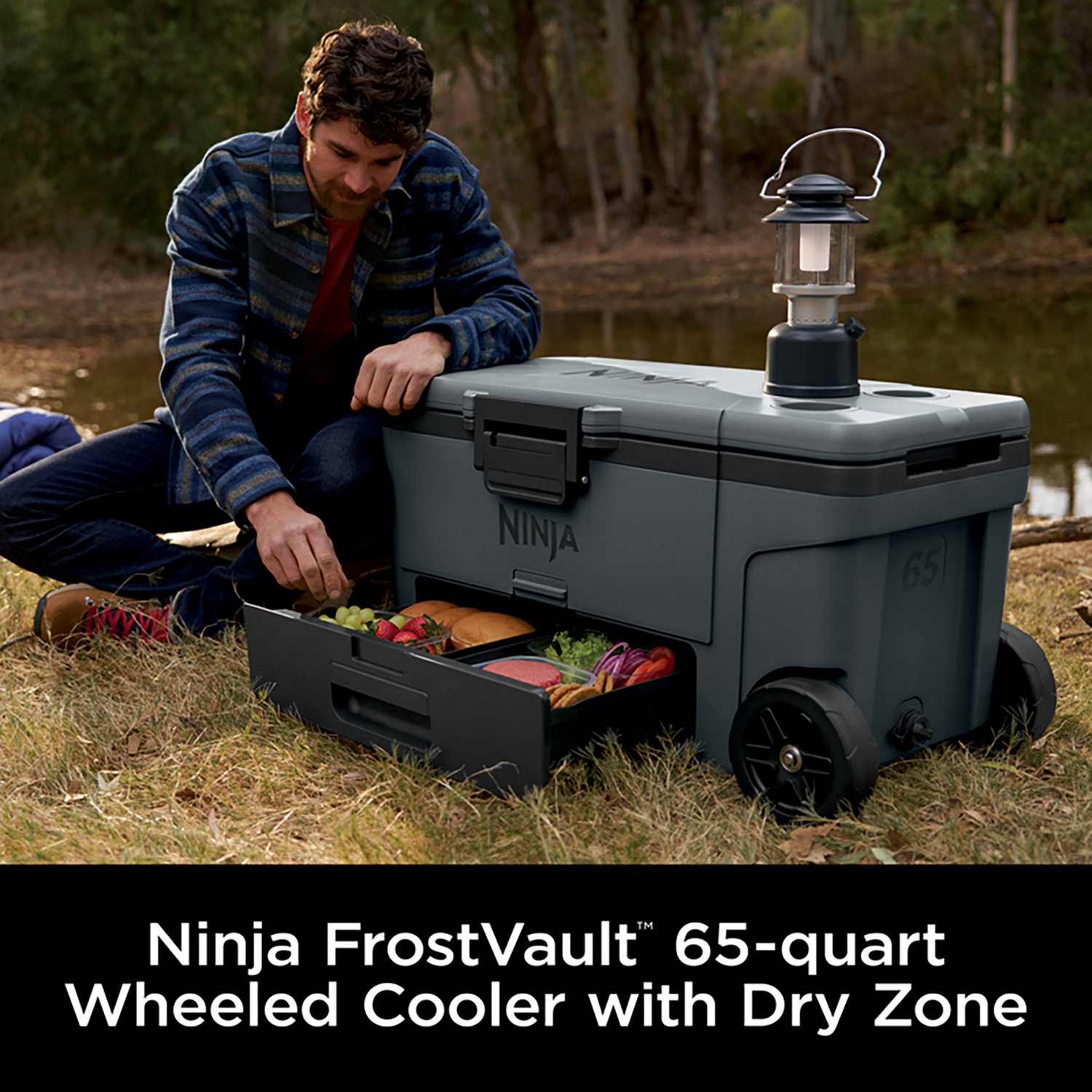 Ninja FrostVault 65qt Wheeled Cooler with Cold Dry Zone                                                                          - view number 2