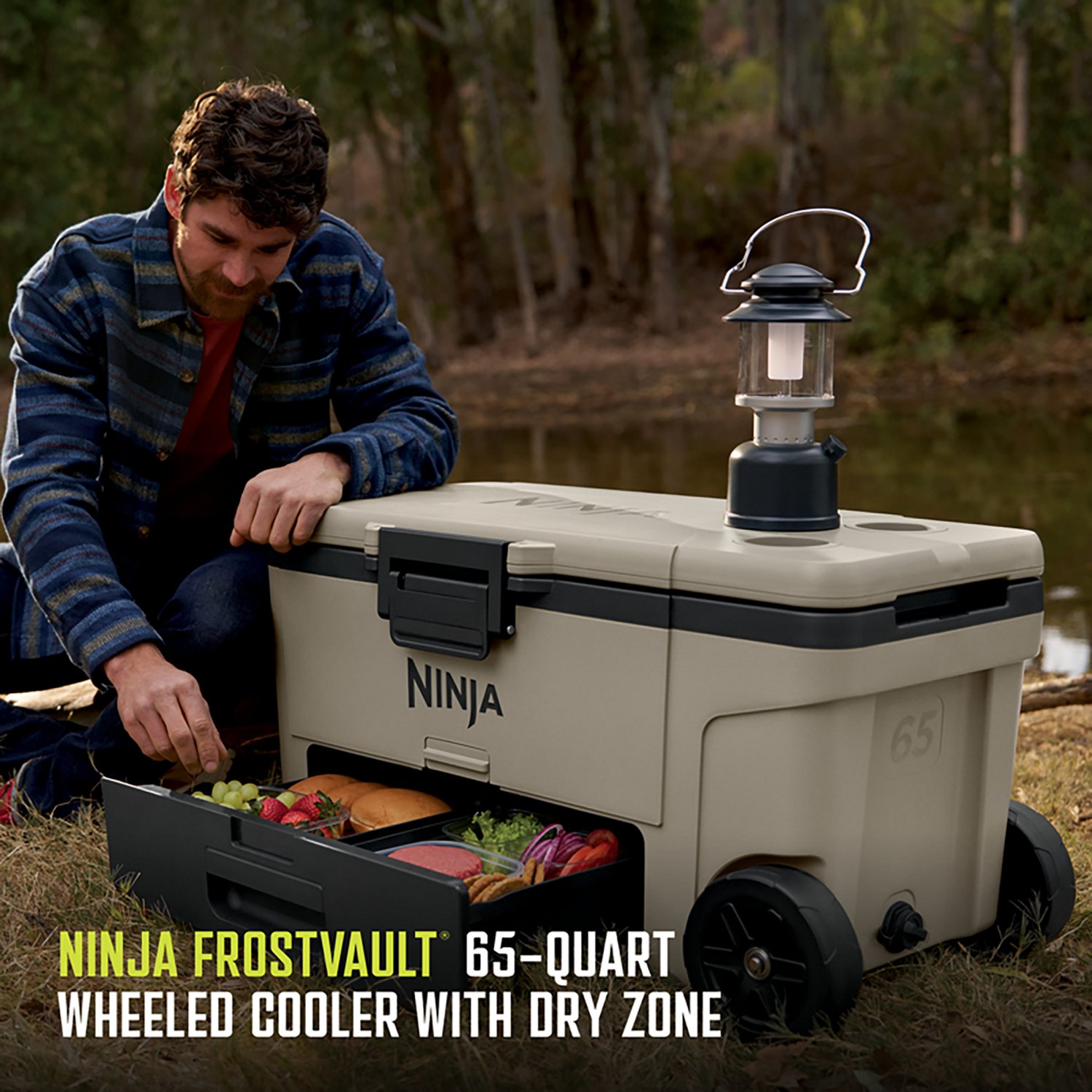 Ninja FrostVault 65qt Wheeled Cooler with Cold Dry Zone                                                                          - view number 2