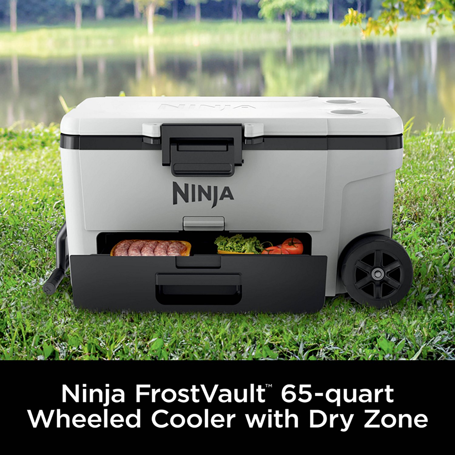 Ninja FrostVault 65qt Wheeled Cooler with Cold Dry Zone                                                                          - view number 2