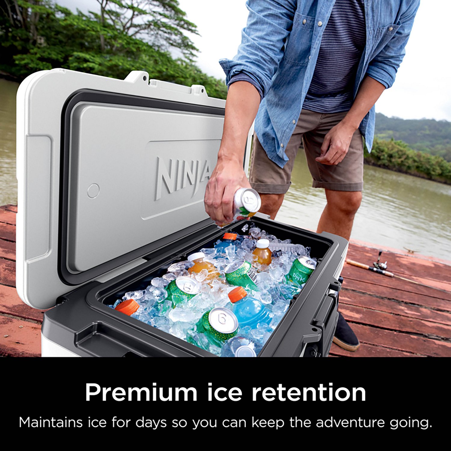 Ninja FrostVault 65qt Wheeled Cooler with Cold Dry Zone                                                                          - view number 4