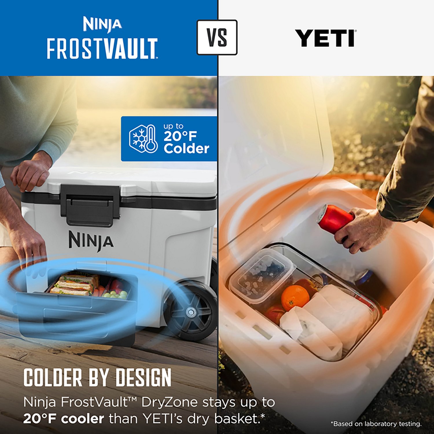 Ninja FrostVault 65qt Wheeled Cooler with Cold Dry Zone                                                                          - view number 5