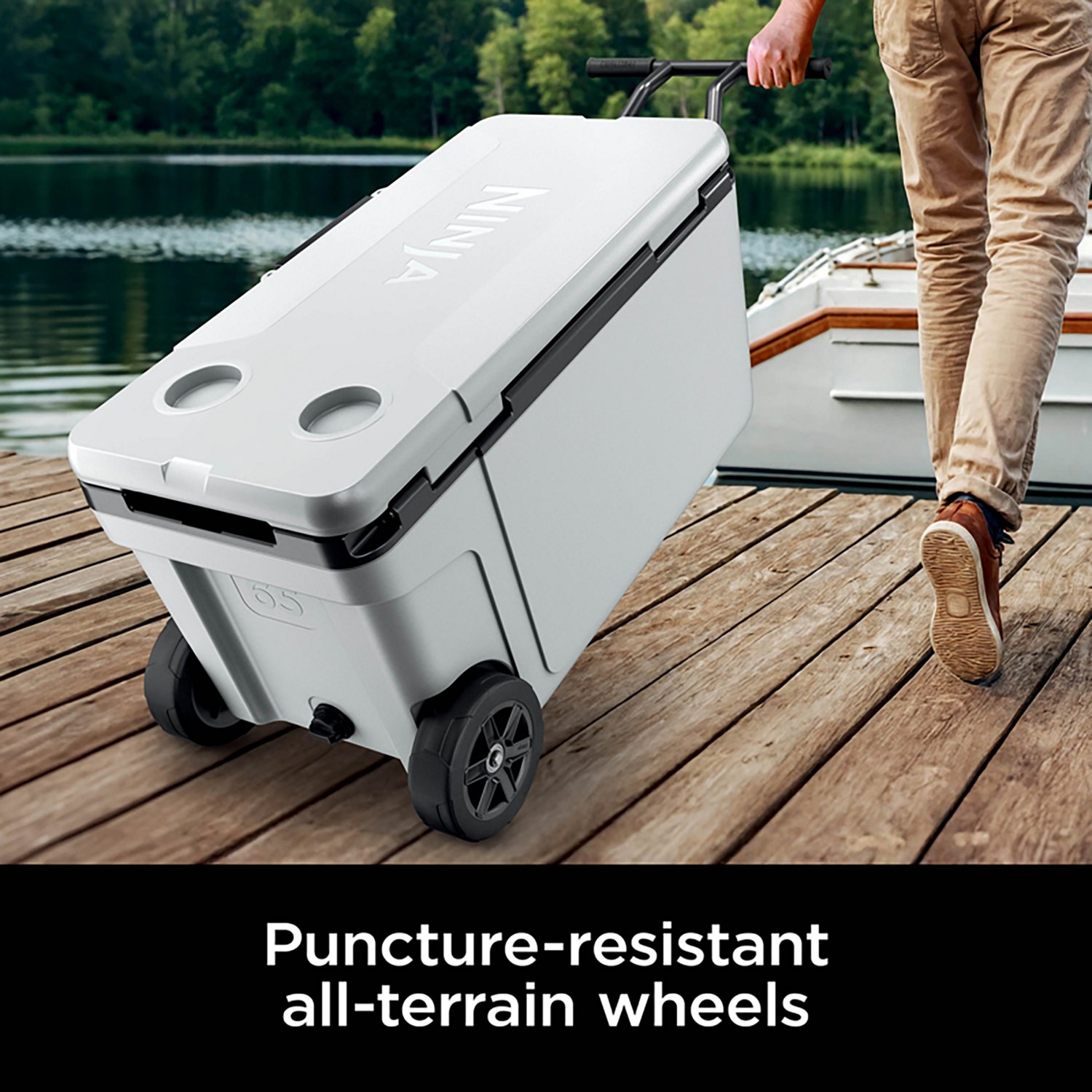 Ninja FrostVault 65qt Wheeled Cooler with Cold Dry Zone                                                                          - view number 6