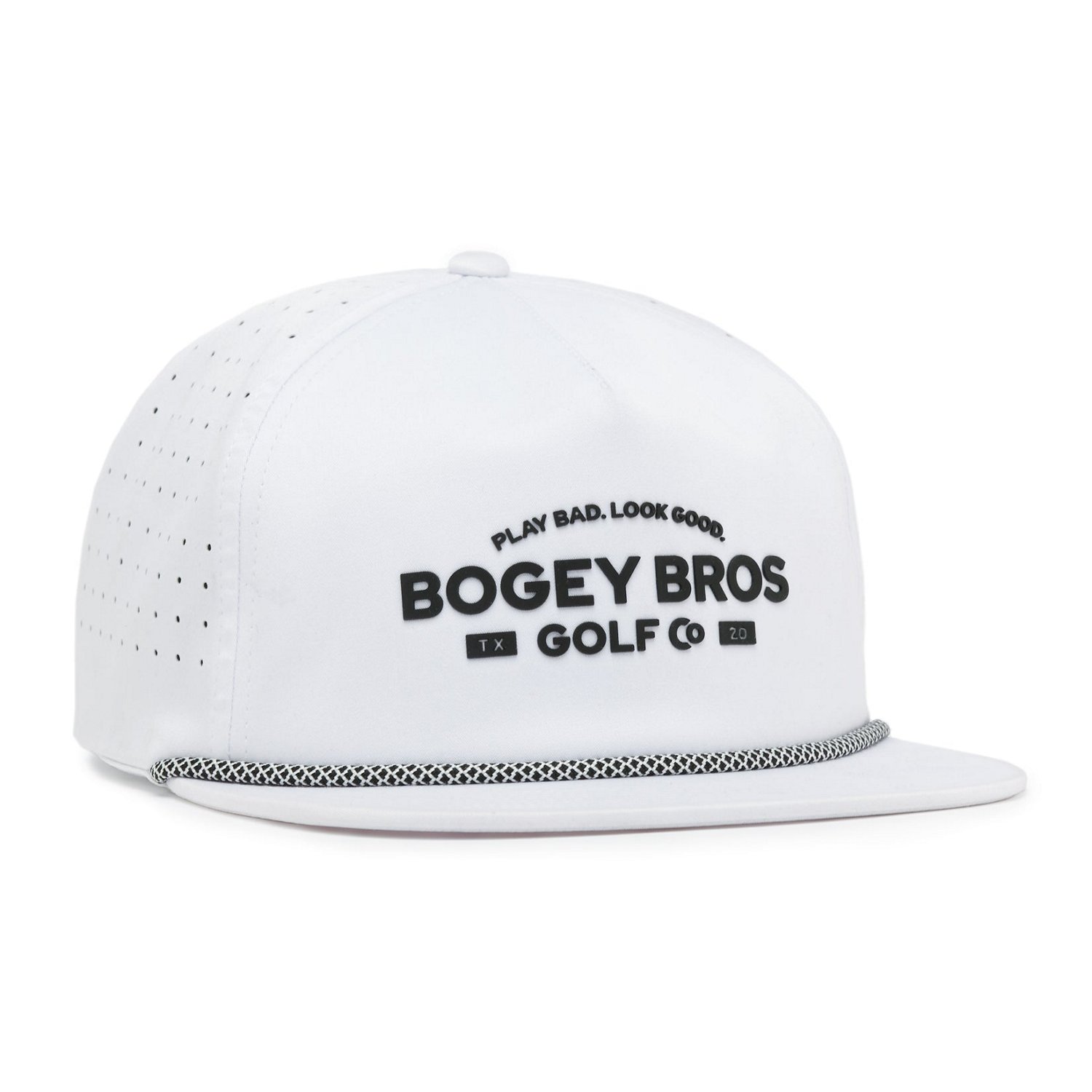 Bogey Bros Men's TX20 Unstructured Flat Bill Snapback Cap - view number 5