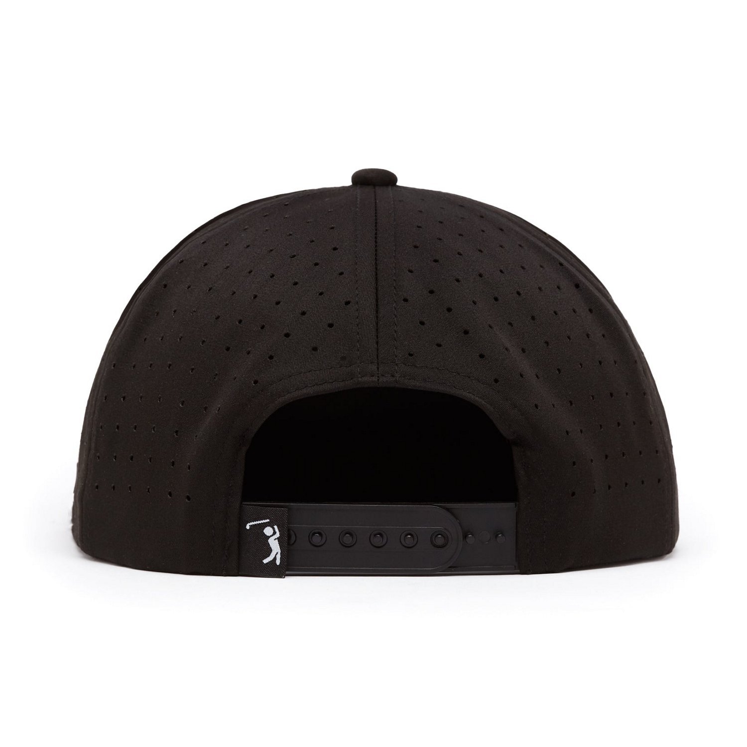 Bogey Bros Men's Bogeyman Stamp Unstructured Flat Bill Snapback Cap