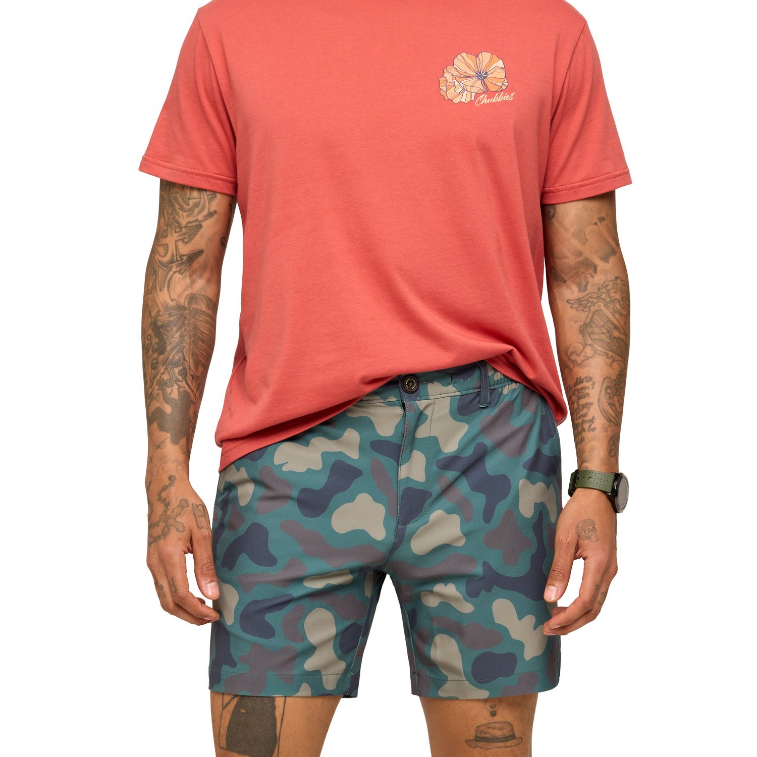 Chubbies Men's The Duck and Covers Everywear Shorts 6 in