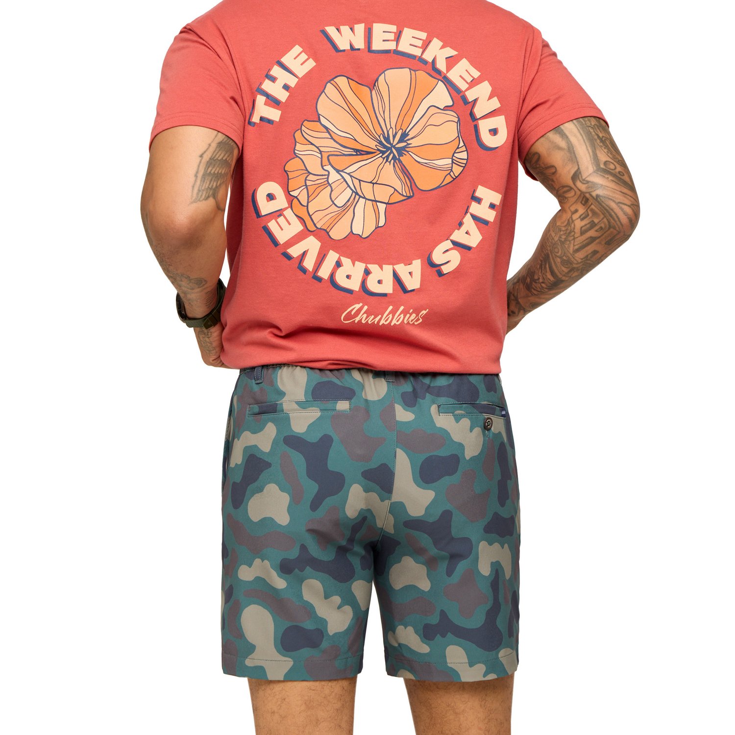 Chubbies Men's The Duck and Covers Everywear Shorts 6 in - view number 2