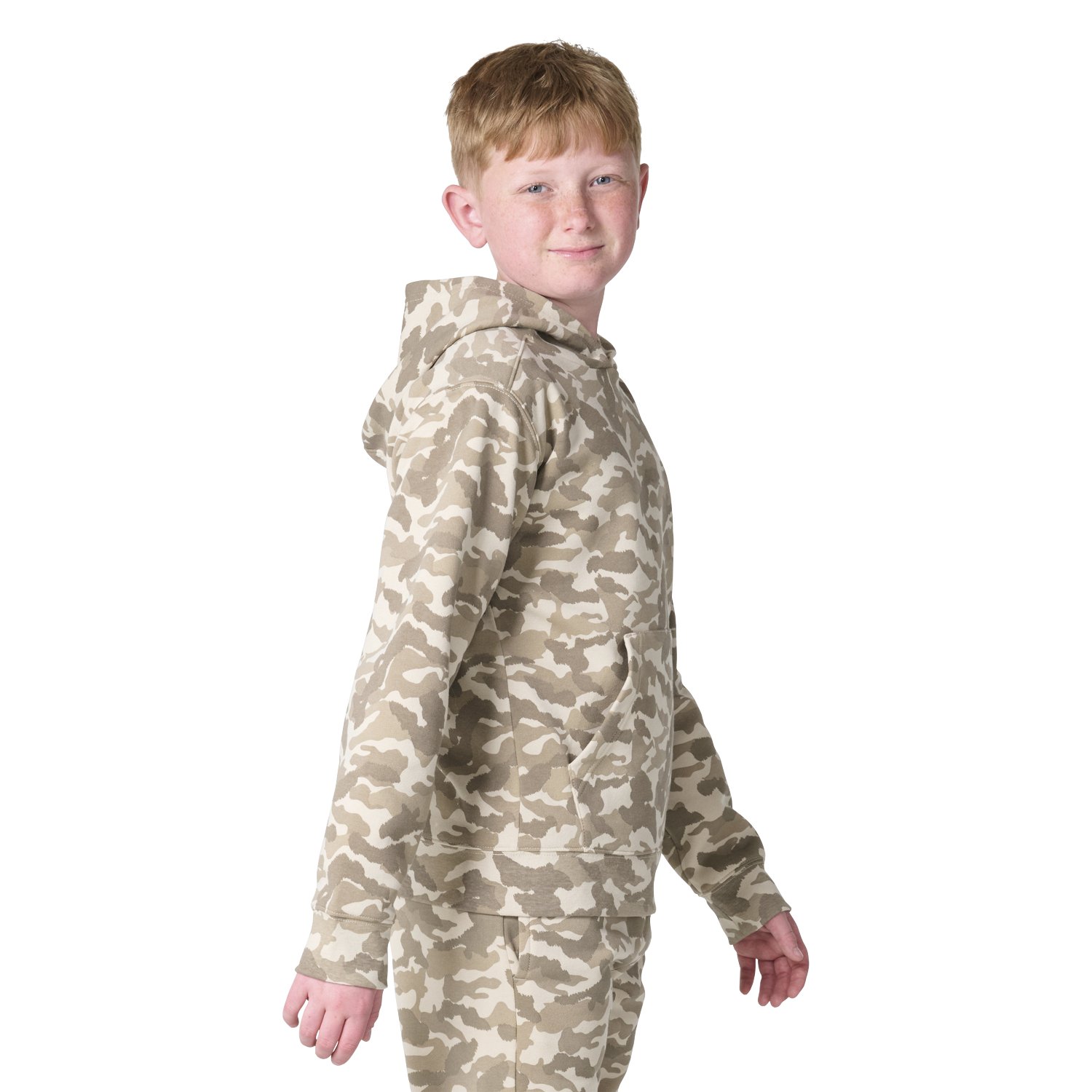Carhartt Boys’ Hooded Camo Sweatshirt - view number 3