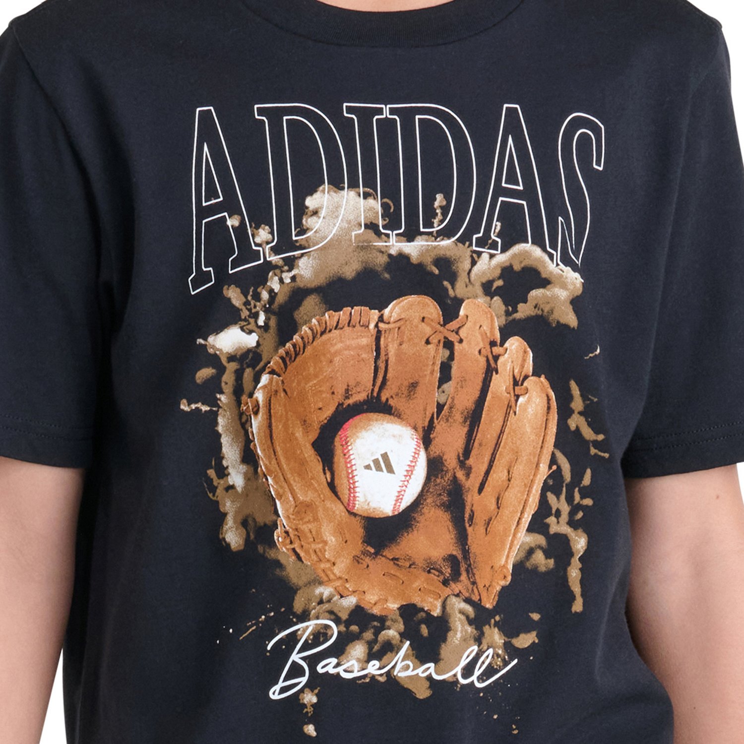 adidas Boys’ Baseball Glove Graphic T‑Shirt - view number 3