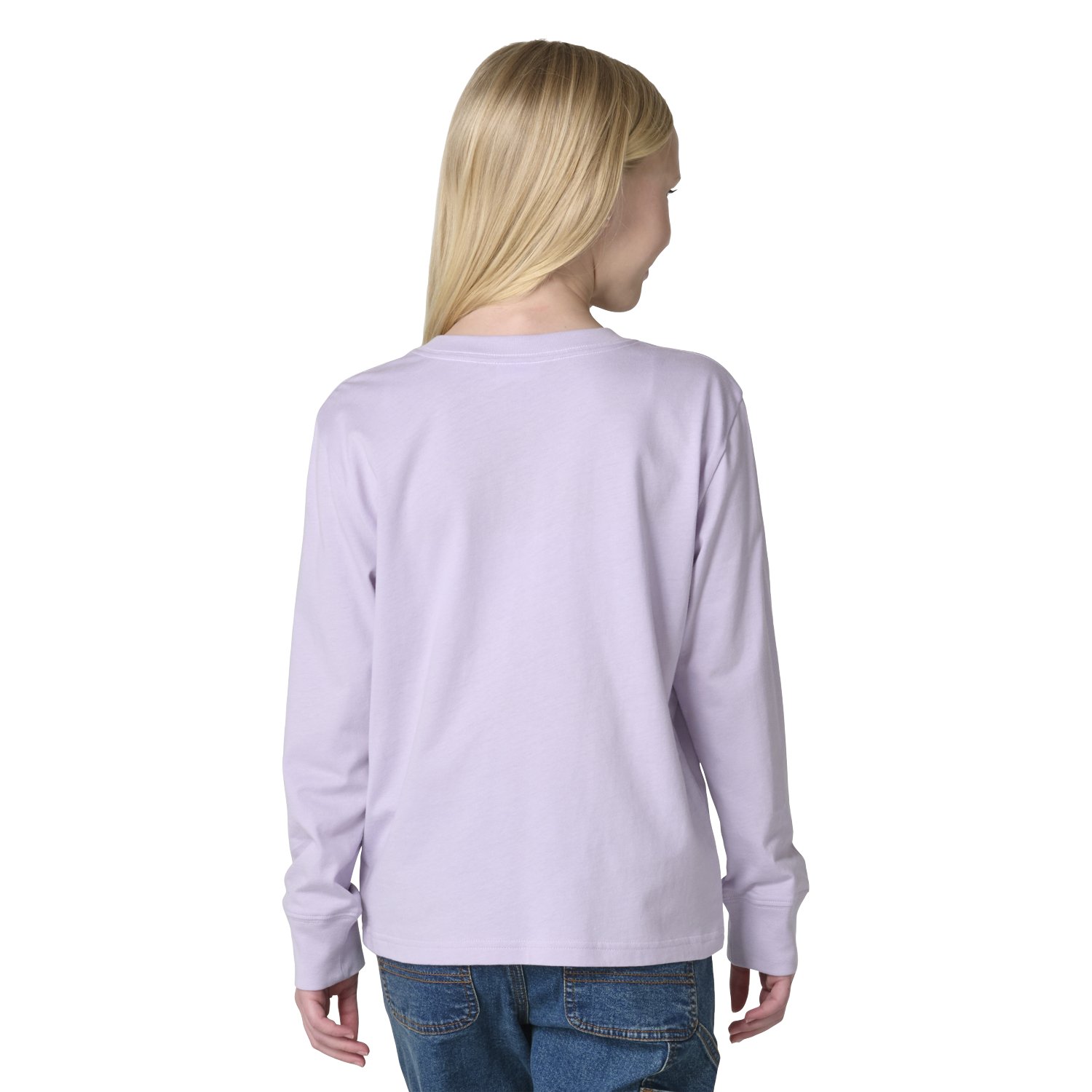 Carhartt Girls’ Long Sleeve Floral Pocket T-Shirt