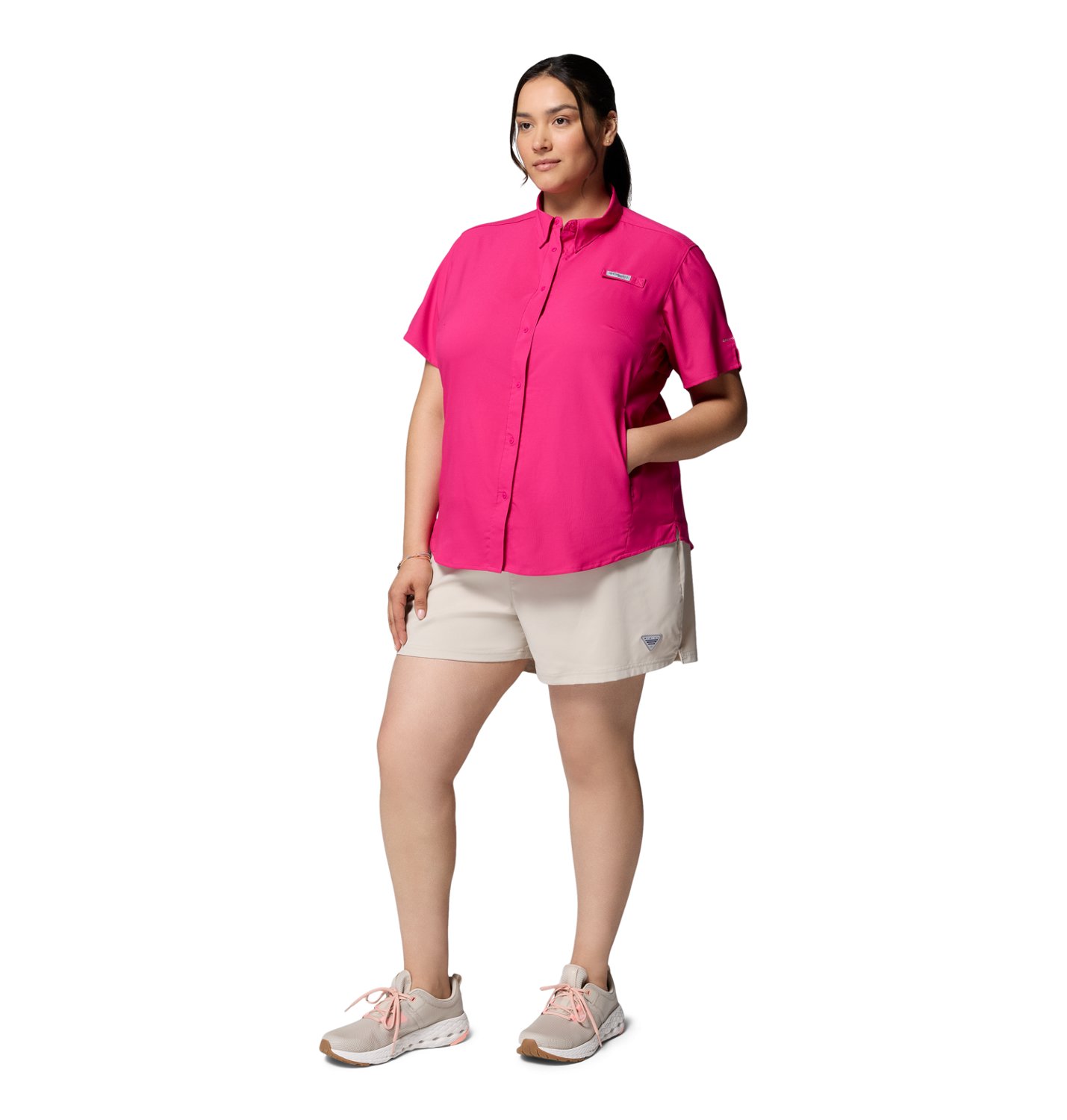 Columbia Sportswear Women's PFG Tamiami II Plus Size Shirt - view number 8