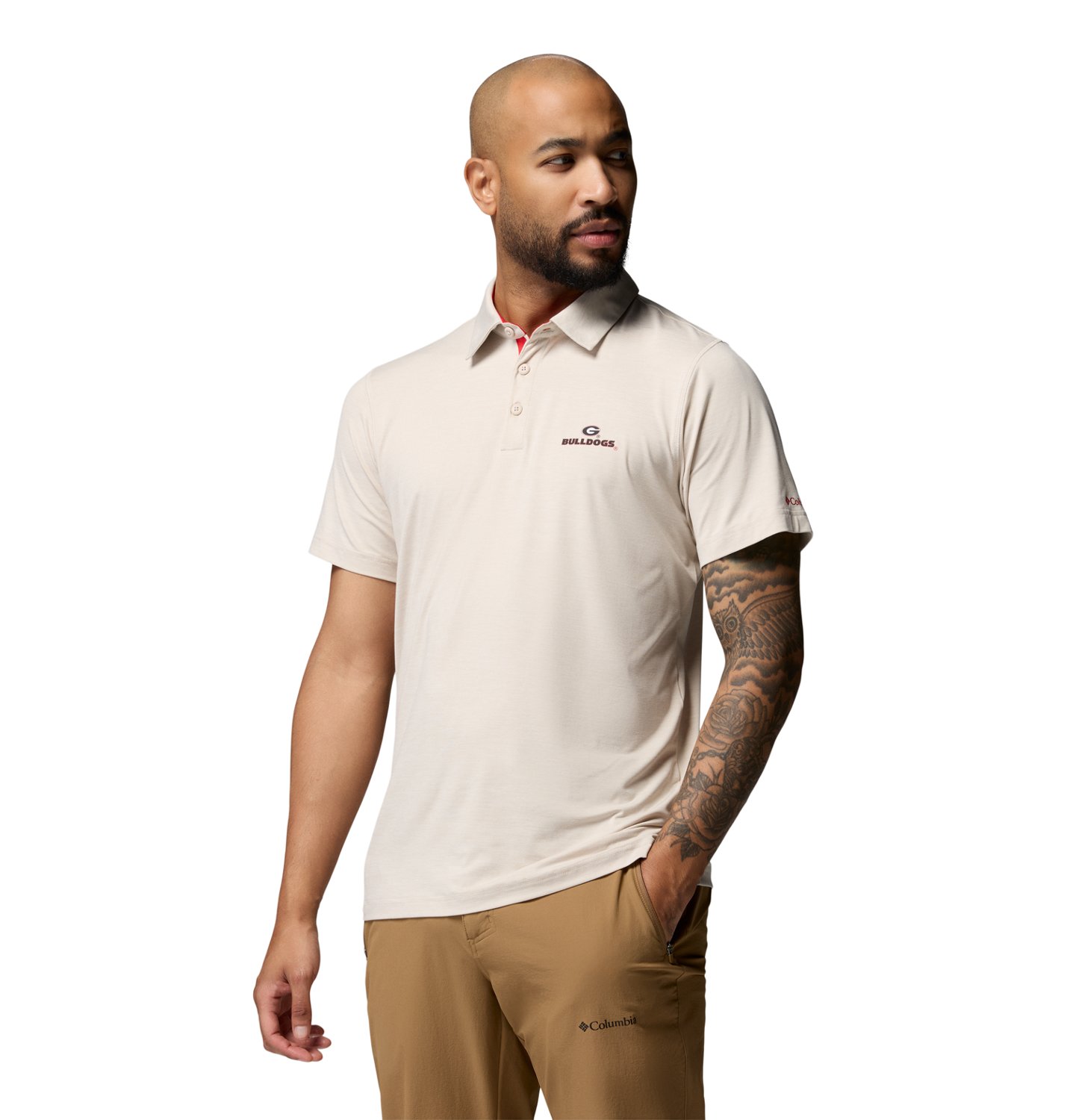 Columbia Sportswear Men's University of Georgia Tech Trail Polo                                                                  - view number 3