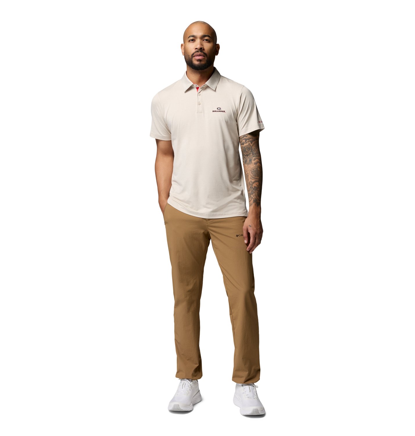 Columbia Sportswear Men's University of Georgia Tech Trail Polo                                                                  - view number 5
