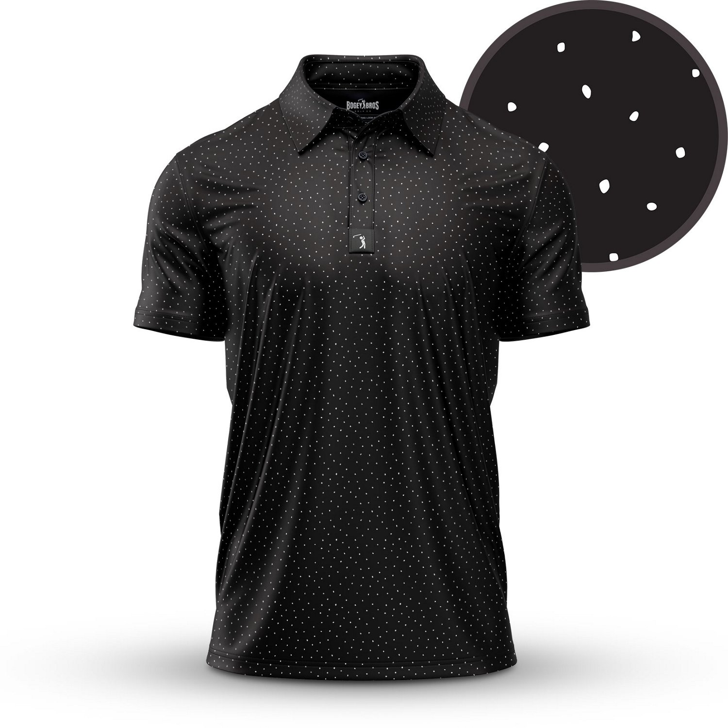 Bogey Bros Men's Dingleberry Doodles Polo Shirt